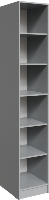 Шкаф Мадрид (0,42), Камень серый