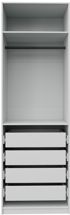 Гардеробная Квадро комплект (1000) 4, Белый