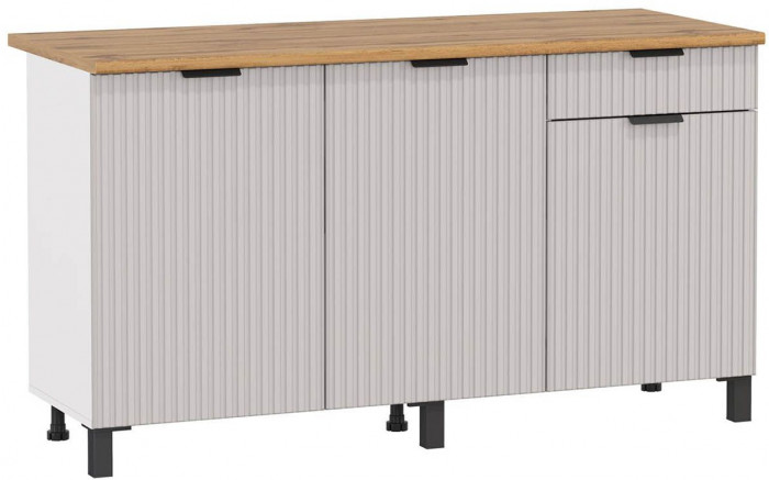 Венера стол 1500 МДФ Кашемир фрезерованный