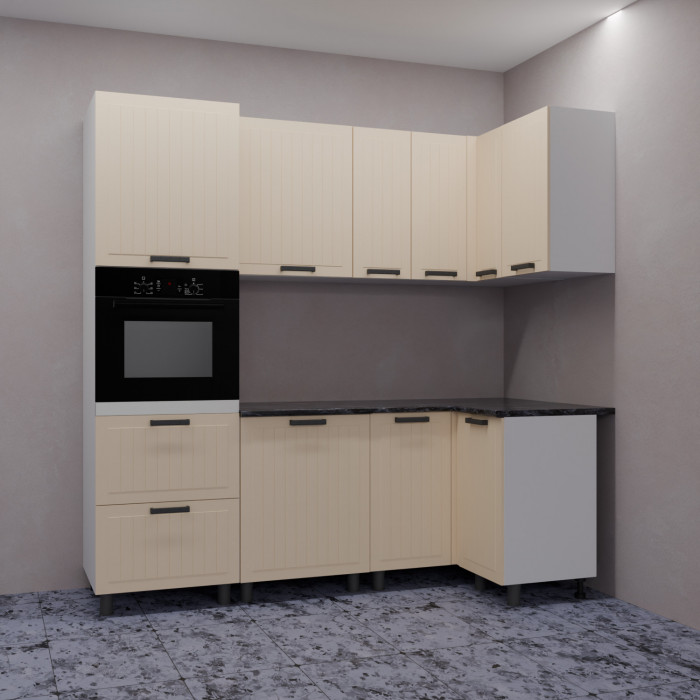 МК Аленушка ПД 600 Орхидея Крем, скоба антрацит