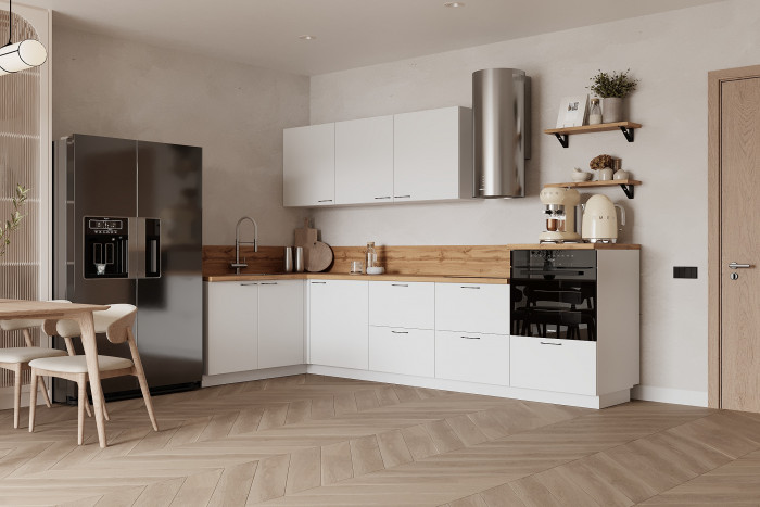 КГ Угловой 1500х3000 (без пм) Эмаль, Белый  Арника РМ в.2