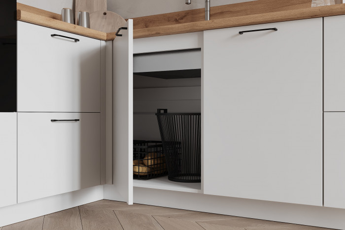 КГ Угловой 1500х3000 (без пм) Эмаль, Белый  Арника РМ в.2