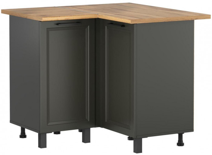 Римини стол угловой Диамант серый