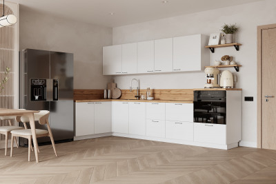 КГ Угловой 1500х3150 (с пм) Эмаль, Белый  Арника РМ в.4