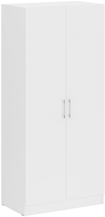 Спальня Стандарт 1-1400Я, цвет белый, ШхГхВ 143,5х203,5х70 + 135х52х200 см., сп.м. 1400х2000 мм., без матраса, основание есть