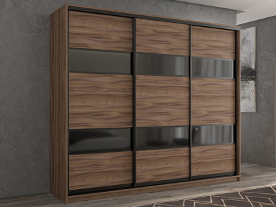 Шкаф-купе Кааппи 7 Орех Тьеполло 180х45х230 см