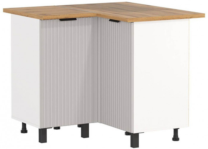 Венера стол угловой МДФ Кашемир фрезерованный