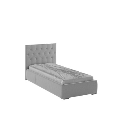 Октавия Кровать интерьерная 900 светло-серый ромб, ортопед