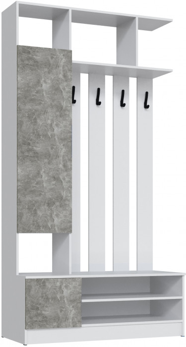 Центральная секция Мадрид (1,2), Белый/Ателье светлое