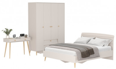 Афина Спальня 14-1600, кашемир серый