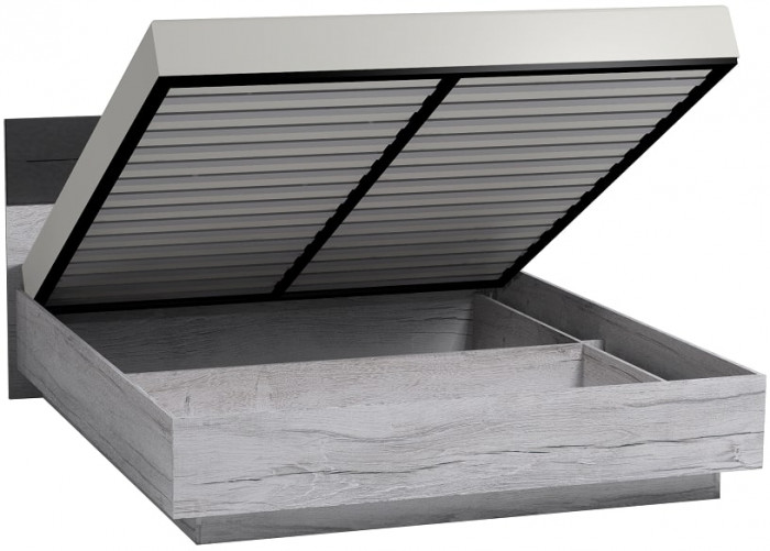 Кровать с подъемным механизмом Neo 306 Люкс 180х200, дуб шавиниган