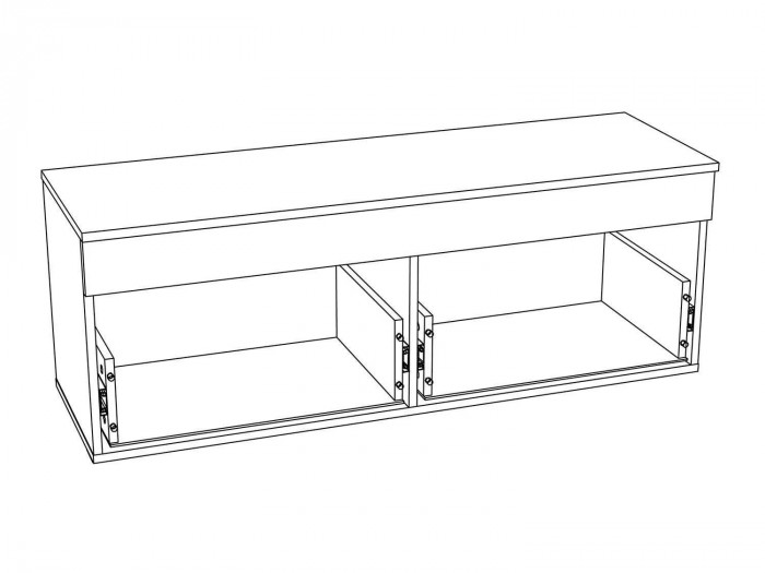 НМ 040.72 Тумба Livorno /дуб бунратти / софт графит
