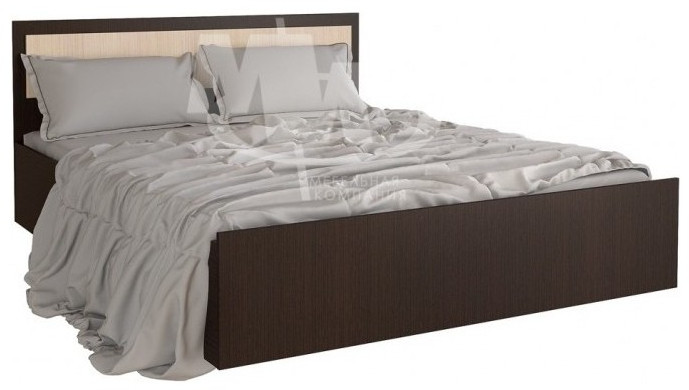 Фиеста Кровать 90, ясень шимо (Ясень шимо темный / светлый)