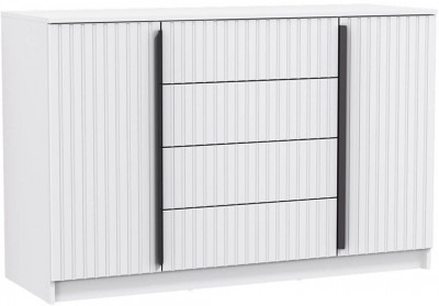 Брандо комод 67.11 МДФ Белый