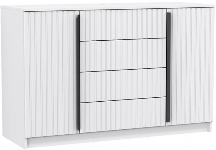 Брандо комод 67.11 МДФ Белый