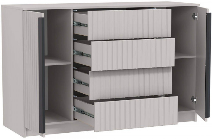 Брандо комод 67.11 МДФ Кашемир