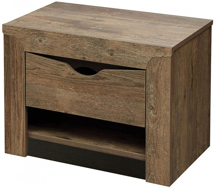 33.12 Лючия тумба прикроватная кейптаун/венге