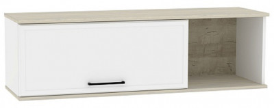 Шкаф навесной Аурелио 15, Белый, Блеквуд Сатиновый