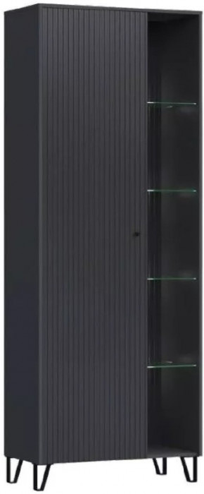 Модульная гостиная Оливия, композиция 1 (Графит, Графит Софт)