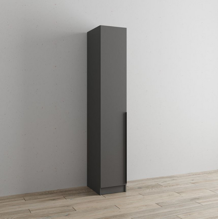 Шкаф Мадрид (0,4) графит серый