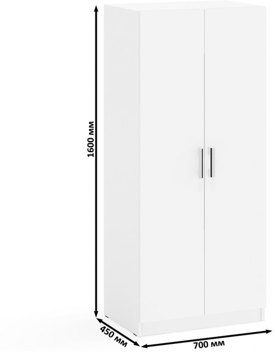 Шкаф С-МД-СК9Ш к компьютерному столу С-МД-СК9, белый шагрень