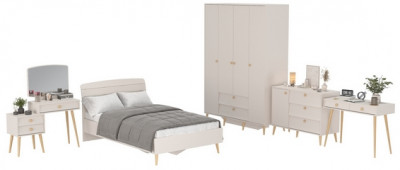 Афина Спальня 16-1200, кашемир серый