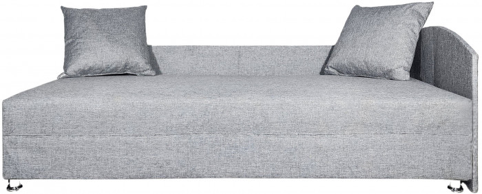 Диван-кровать Лофт Люкс Плюш с подсветкой, еврокнижка, независимый пружинный блок, 140х195, серый