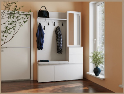 Модульная Прихожая Плейона, композиция 1