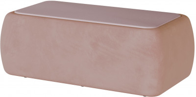 Стол журнальный Дизи пыльная роза/мдф пудра