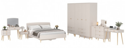 Афина Спальня 41-1600, кашемир серый