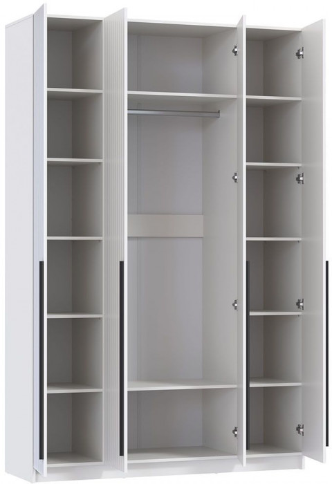 Брандо шкаф для одежды 67.13 МДФ Белый