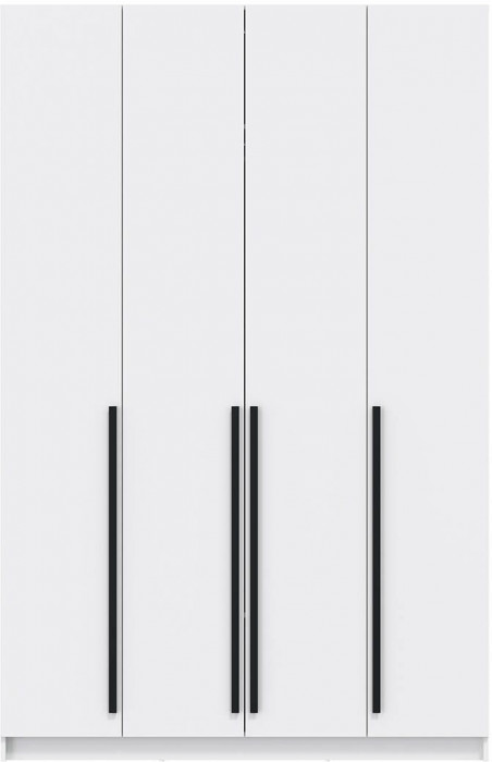 Брандо шкаф для одежды 67.09 ЛДСП Белый