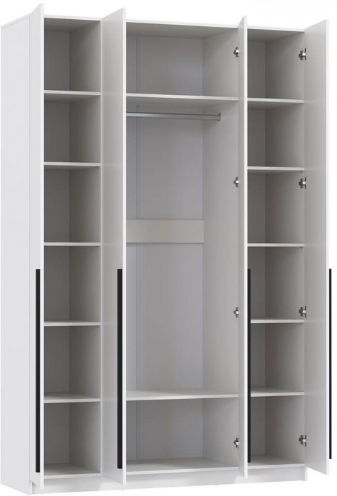 Брандо шкаф для одежды 67.09 ЛДСП Белый