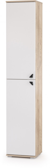 Бостон № 33, дуб эндгрейн элегантный/фасады МДФ милк рикамо софт