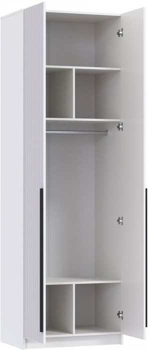 Брандо шкаф для одежды 67.14 МДФ Белый