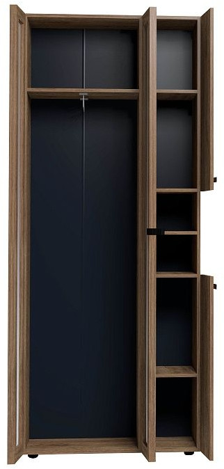 Шкаф для одежды и белья Nature 87, дуб табачный