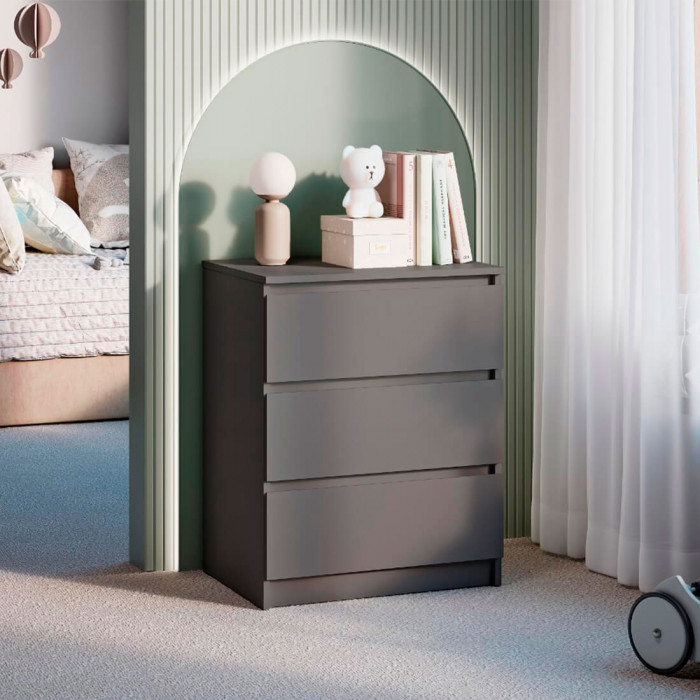 Симпл КМ-01 комод графит