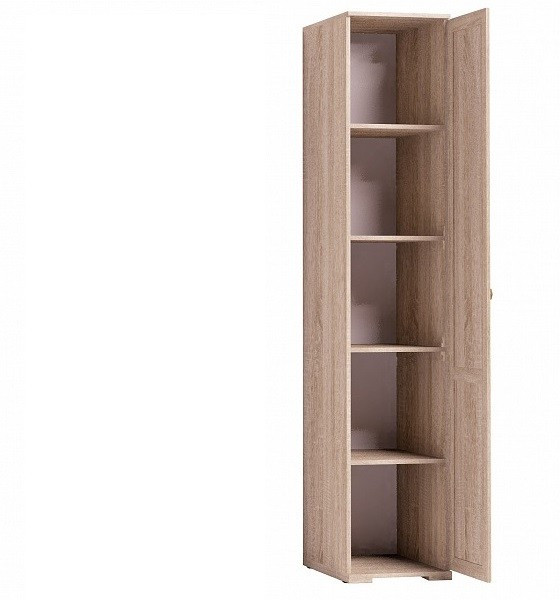 Шкаф для белья Шерлоск 91 правый, дуб сонома