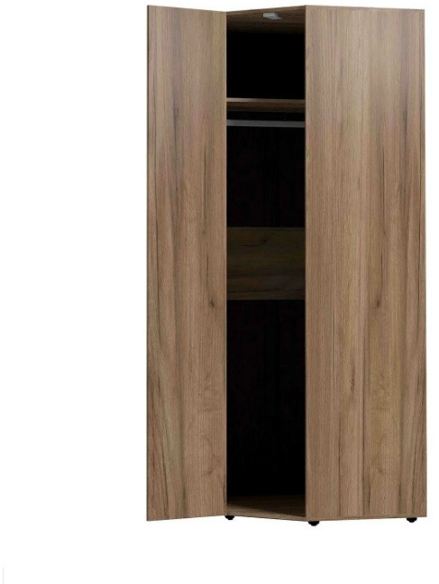 Шкаф угловой Nature 156, дуб табачный