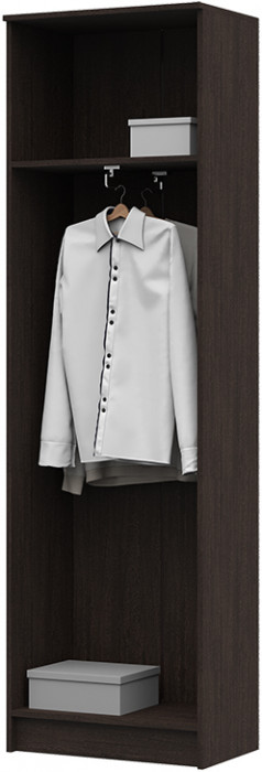 ШК-203 Машенька ЛДСП шкаф скалка (600*2020*380) венге/дуб белфорт