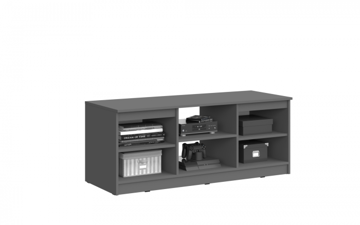 Челси Тумба ТВ (Белый глянец, Белый)