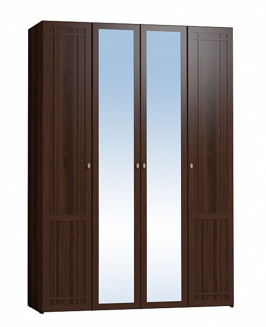 Шкаф для одежды и белья Шерлоск 60, орех