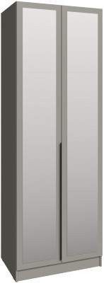 Шкаф Мадрид (0,8) с 2 ящ. внутри с зеркалом, Мокко