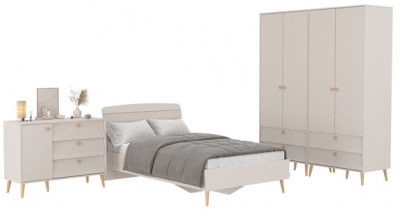 Афина Спальня 18-1200, кашемир серый