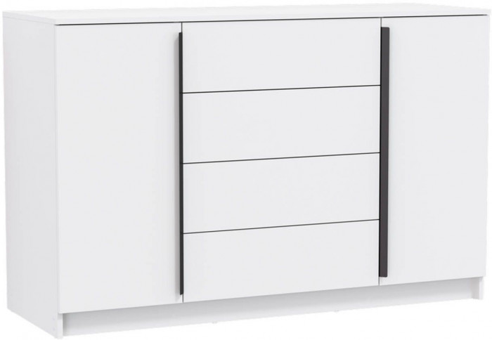 Брандо комод 67.11 ЛДСП Белый