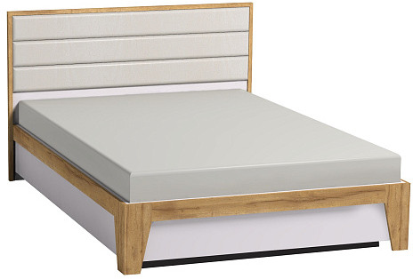 Кровать с подъемным механизмом Айрис 308 Люкс 140х200, дуб