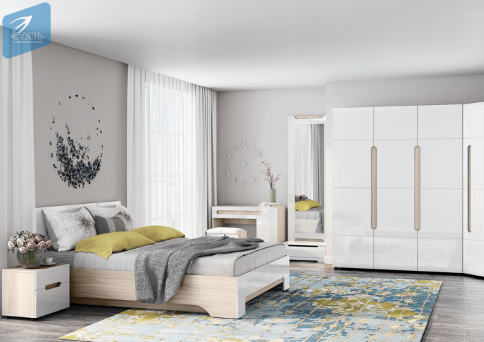 Модульная спальня Палермо-3, композиция 2