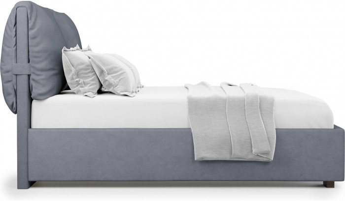 Кровать Trazimeno 160 с подъемным механизмом, Velutto 32