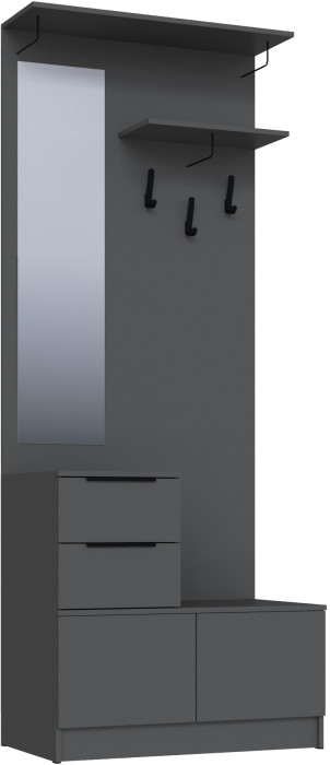 Центральная секция Мадрид (0,9), Графит серый