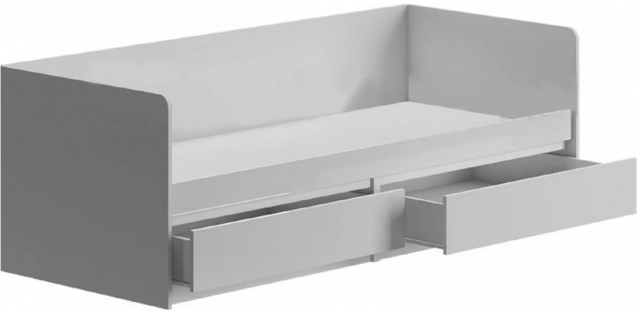 Модульная детская Челси, композиция 1 (Белый глянец, Дуб Сонома)